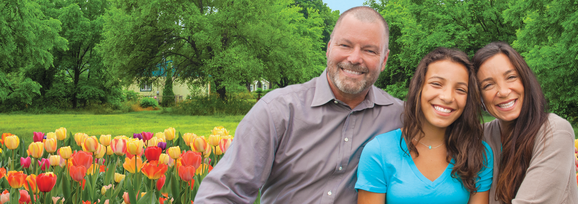 Family after Howell Dental Excellence